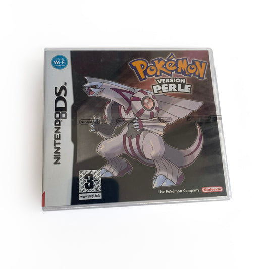 Pokemon FRA French Pearl Version game cartridge with box for nintendo DS