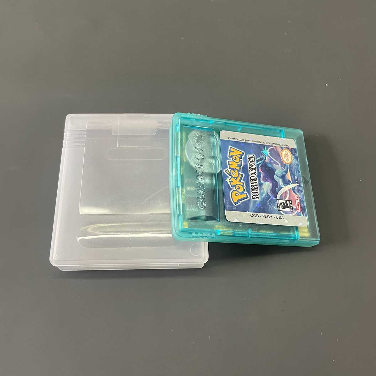 GBC Game USA Pokemon POLISHED CRYSTAL v3.1.1 RTC Flash cart Real Time Clock Cartridge Card Rom Hack English