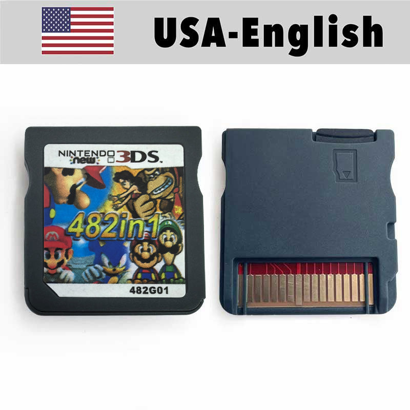 （Shipped from the United States）USA English 208 in 1,482 in 1,486 in 1,500 in 1,510 in 1,4300 in 1,5000 in 1,7800 in 1 Game Cartridge for DS Console