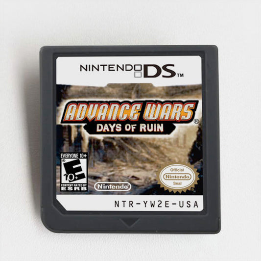 Advance Wars Days Of Ruin Games Game cartridge for Nintendo Ds 3ds 2ds