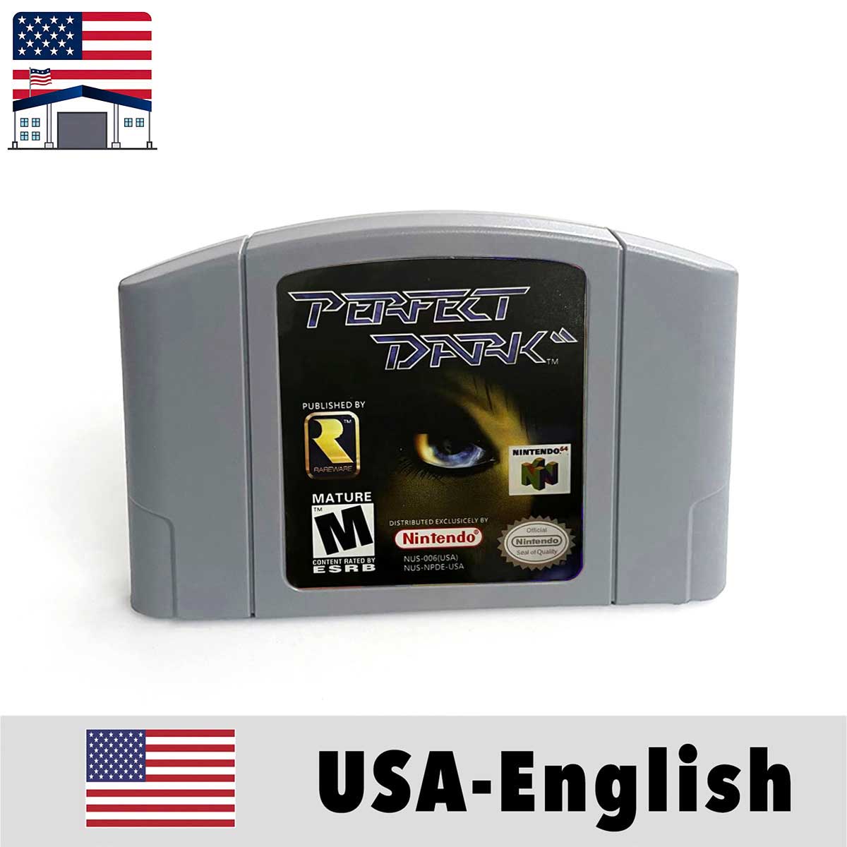 （Shipped From The United States) USA NTSC Version English Retro Video Game Consoles 64bit Game Cartridge for N64