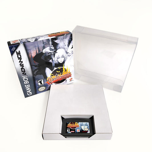 Castlevania - Aria of Sorrow cartridge with tray box manual for gba game boy advance