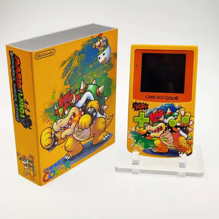 GBC customized GAMEBOY COLOR game console, high brightness handheld console, point-to-point full fit Kuba