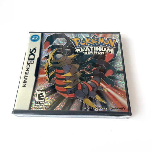 Pokemon USA English Platinum Version game cartridge with box for nintendo DS