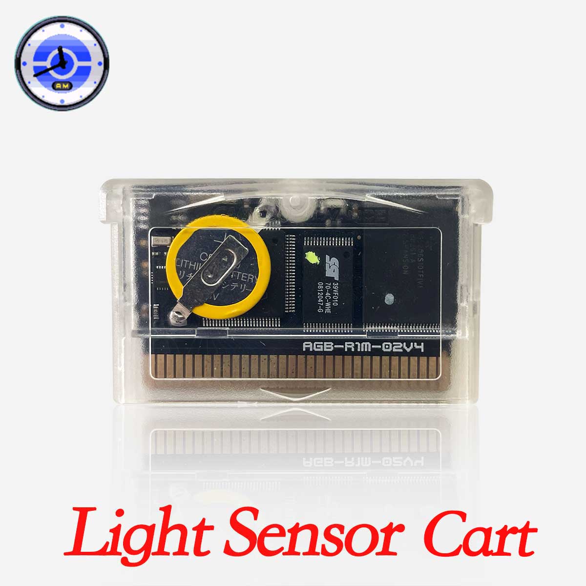 Flash Cartridge Fit Game Console Storage 1MB Static RAM Rewritable RTC Solar Light Sensor 32MB Cartridge Game Cartridge for GBA