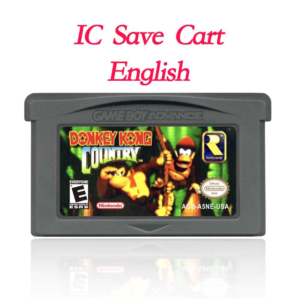 USA Englsih Zelda,super Mario,Kirby,Final Fantasy,donkey Kong,Castlevania,Metroid, Fire Emblem  Nintendo Game Cartridge for Gba