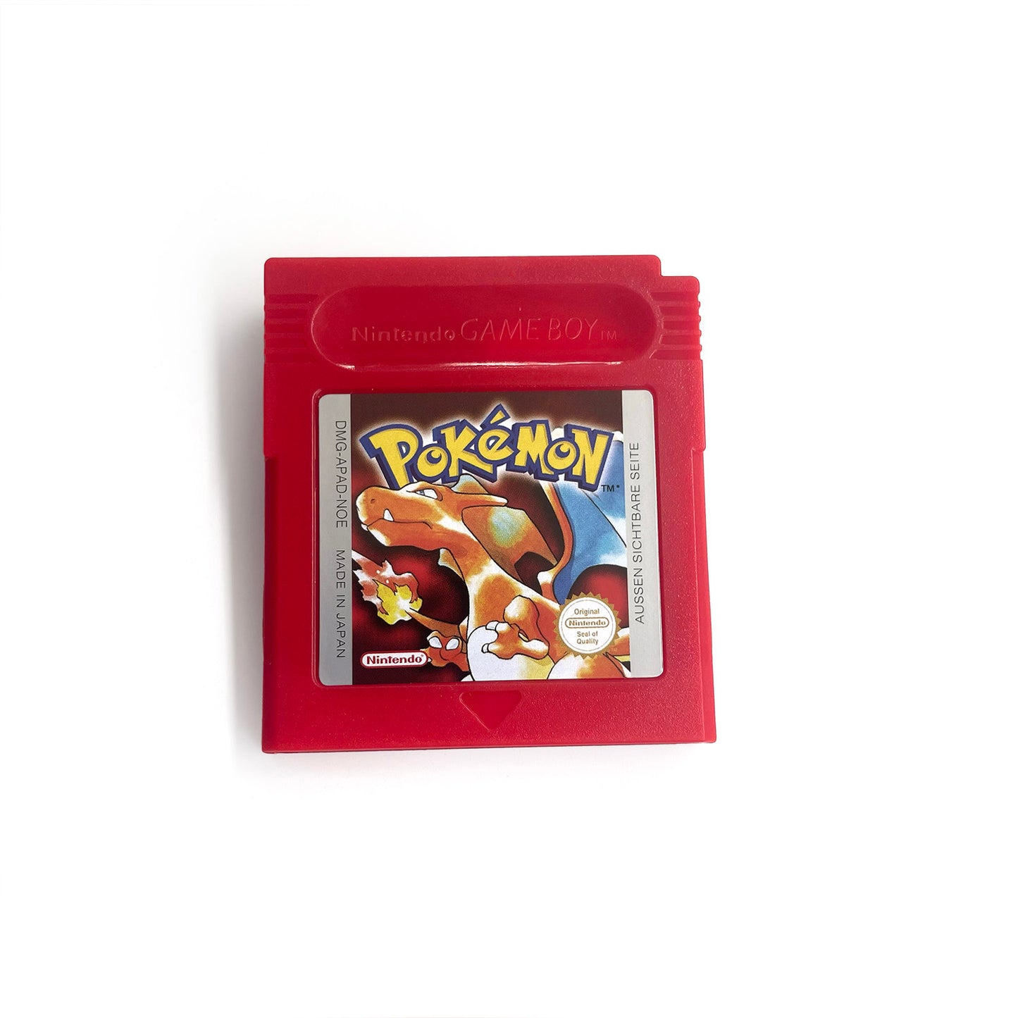 gbc game NOE German pokemon red version Battery save no RTC Flash pokemon rot cartridge with tray box gbc game boy color