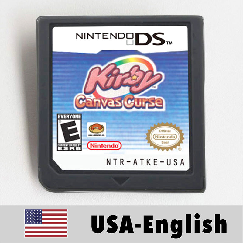 USA English Ace Attorney/Castlevania/Kirby/Rune Factory/Bomberman/Digimon World/Dragon Quest/Etrian Odyssey Game Cartridge for Nintendo Ds 3ds 2ds
