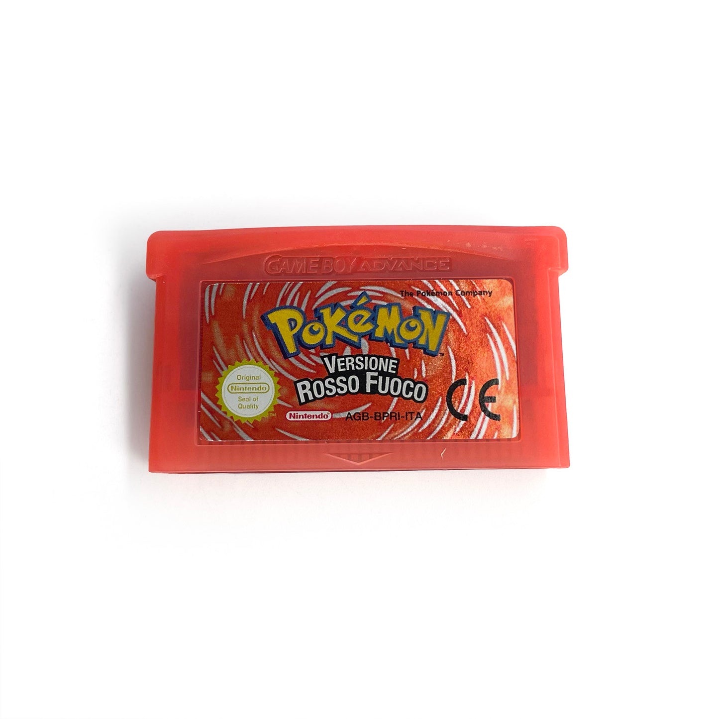 ITA Italian IC save 1 M flash cart pokemon fuoco version box with tray Nintendo game cartridge for gba game boy advance