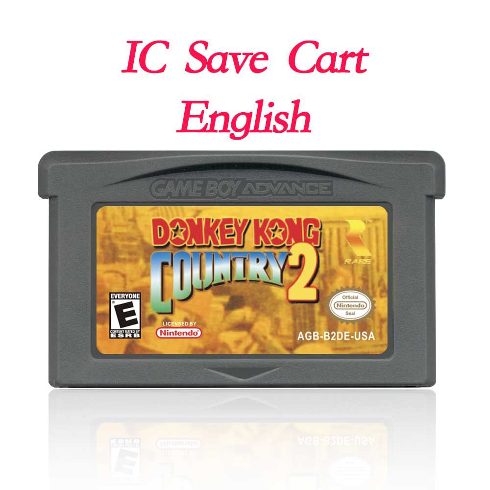 USA Englsih Zelda,super Mario,Kirby,Final Fantasy,donkey Kong,Castlevania,Metroid, Fire Emblem  Nintendo Game Cartridge for Gba