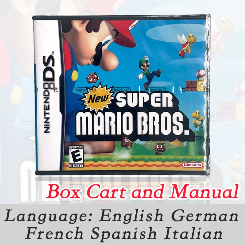 Mario Kart DS Animal Crossing Wild World The Legend of Zelda Phantom Hourglass with Box Game Cartridge Manual Ds for Nintendo Ds 3ds 2ds