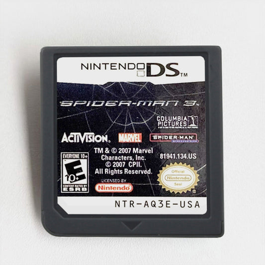 Spider-Man 3 Nintendo DS Web-Slinging Adventure vs. Venom & Sandman Game cartridge for Nintendo Ds 3ds 2ds