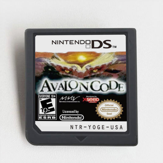 Avalon Code Game cartridge for Nintendo Ds 3ds 2ds