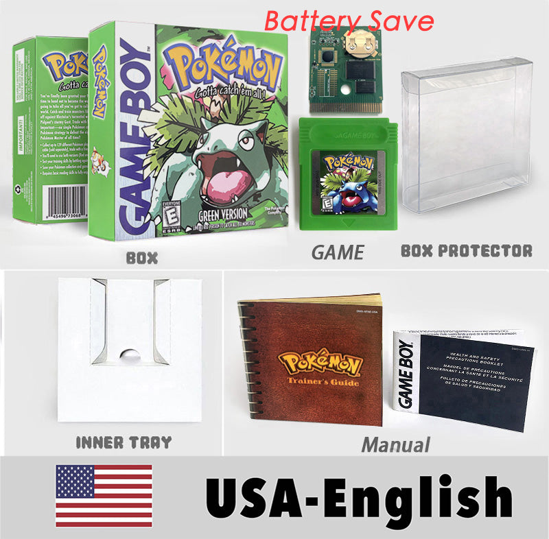 （Shipped from the United States) USA Version English pokemon Pearl Platinum SoulSilver HeartGold Diamond Box with Manual Game Cartridge for Ds 3ds 2ds