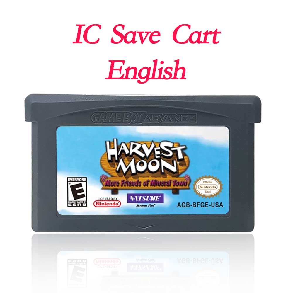 USA Englsih Zelda,super Mario,Kirby,Final Fantasy,donkey Kong,Castlevania,Metroid, Fire Emblem  Nintendo Game Cartridge for Gba