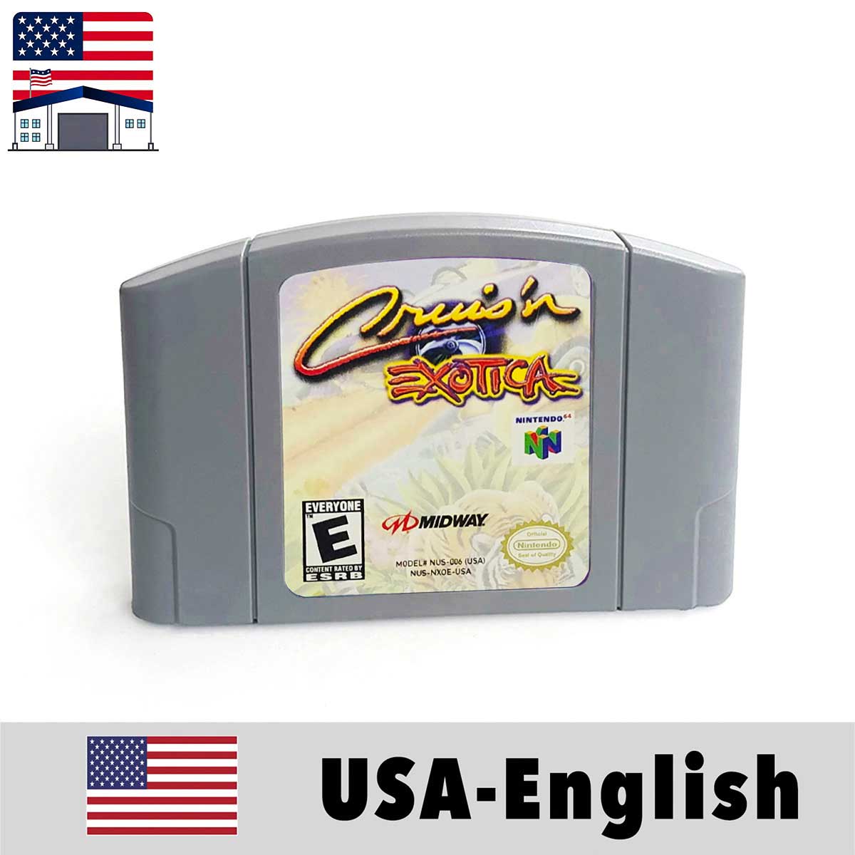 （Shipped From The United States) cruis'n Dragonball-Z-Kart-N64 F-ZEROX USA NTSC Version English Retro Video Game Consoles 64bit Game Cartridge for N64