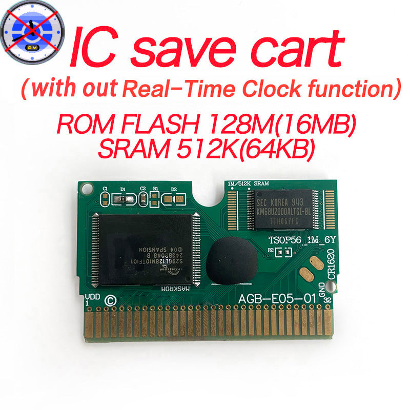 （Shipped from the United States) USA English IC Save Pokemon Emerald Sapphire Leafgreen Ruby Firered Metallic FoilFinish Box Trey Manual Game Cartridge for GBA