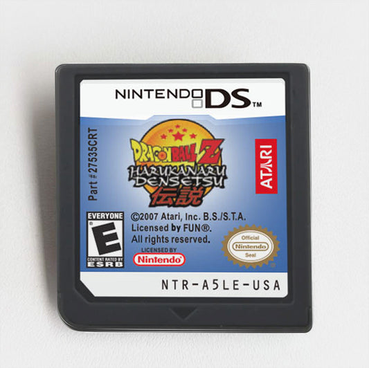 Dragon Ball Z Harukanaru Densetsu Game cartridge for Nintendo Ds 3ds 2ds
