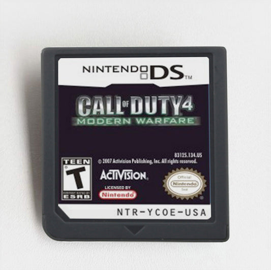 Call of Duty 4 DS Modern Warfare – Portable Military Shooter with Multiplayer Game cartridge for Nintendo Ds 3ds 2ds