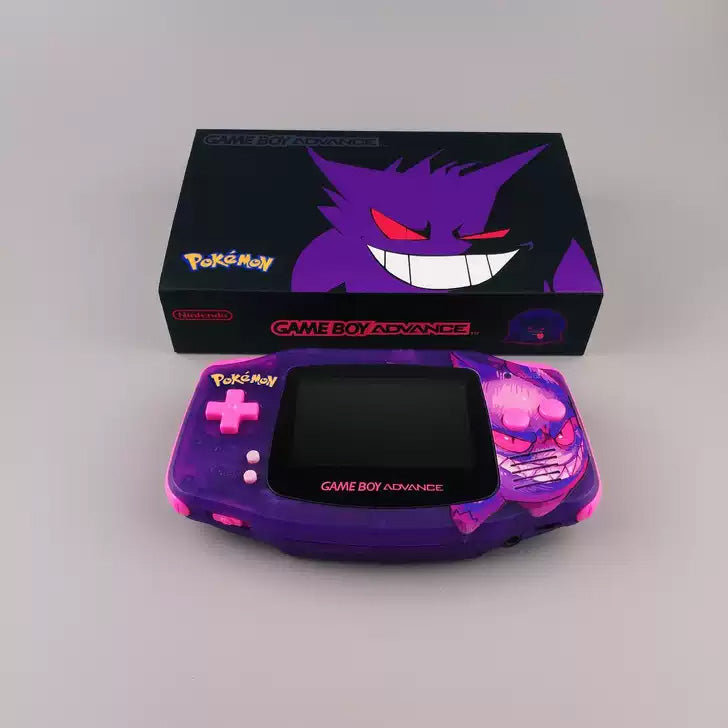 Original Gameboy game console with high brightness backlight GBA handheld device for children born in the 1980s