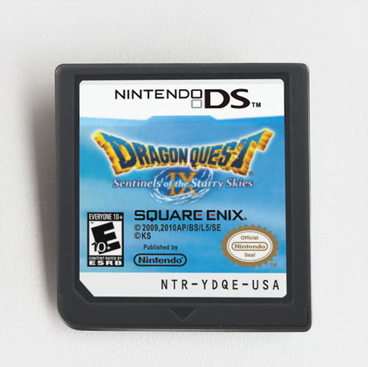 Dragon Quest IX Sentinels of the Starry Skies Game cartridge for Nintendo Ds 3ds 2ds