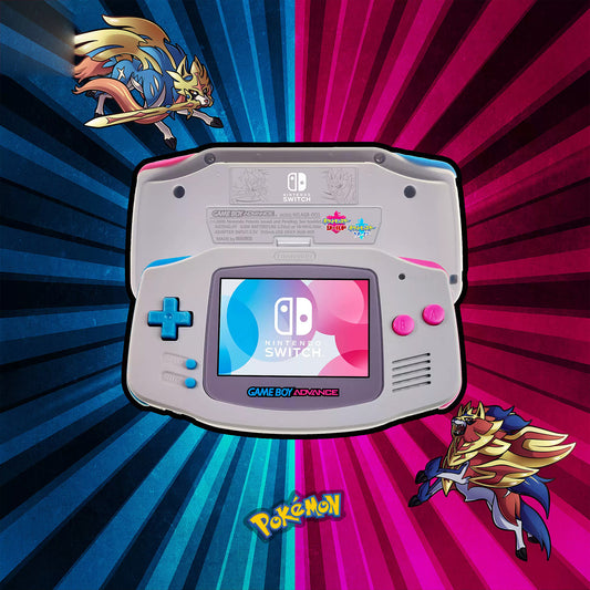 GBA GAMEBOY Advance color game console with high brightness SP GBM switch sword shield