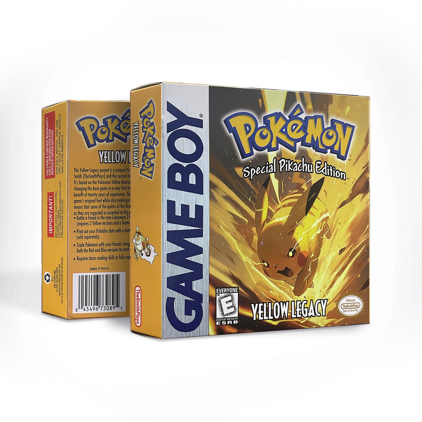 pokemon yellow legacy noRTC cartridge for GBC