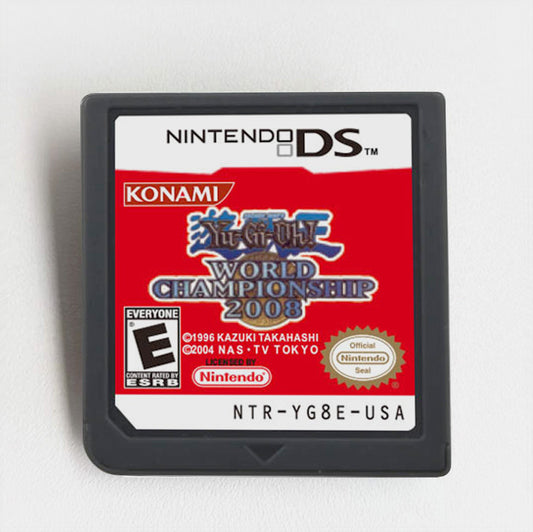 Yu-Gi-Oh! World Championship 2008 Games Game cartridge for Nintendo Ds 3ds 2ds