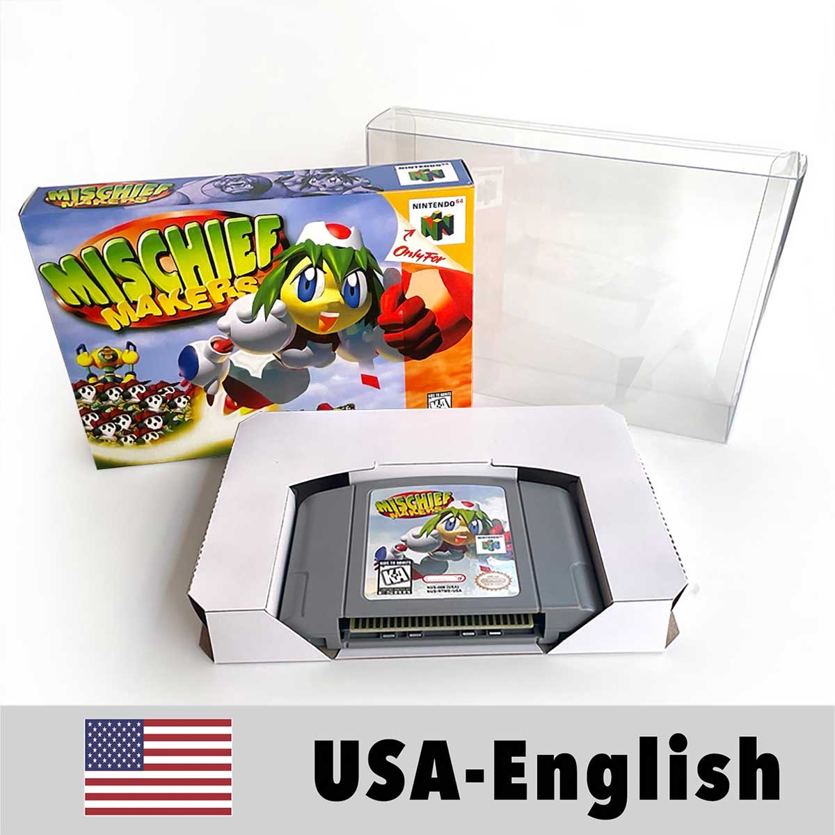 USA NTSC Banjo Donkey Kong 64 Kirby 64 Mario Party Pokemon Stadium Zelda Goldeneye 007 Game Cartridge Tray BOX for N64