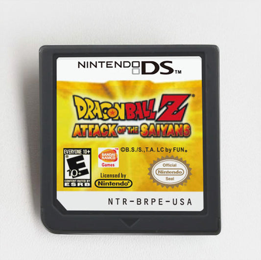 Dragon Ball Z Attack of the Saiyans Game cartridge for Nintendo Ds 3ds 2ds