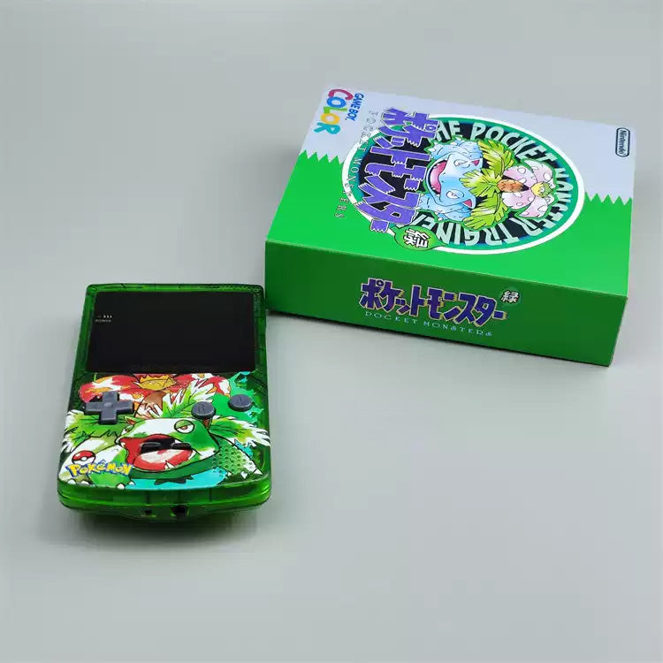 GBC GAMEBOY COLOR game console high brightness handheld console point-to-point full fit Bulbasaur