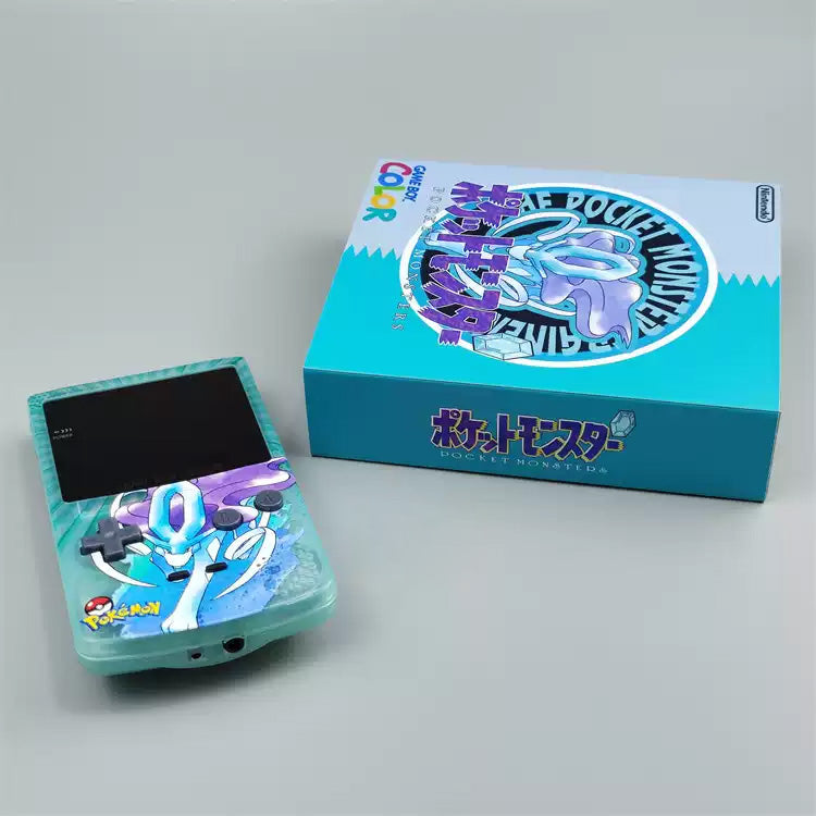 GBC GAMEBOY COLOR game console, high brightness handheld console, point-to-point full fit for Shuijun