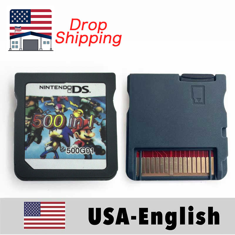 （Shipped from the United States）USA English 208 in 1,482 in 1,486 in 1,500 in 1,510 in 1,4300 in 1,5000 in 1,7800 in 1 Game Cartridge for DS Console