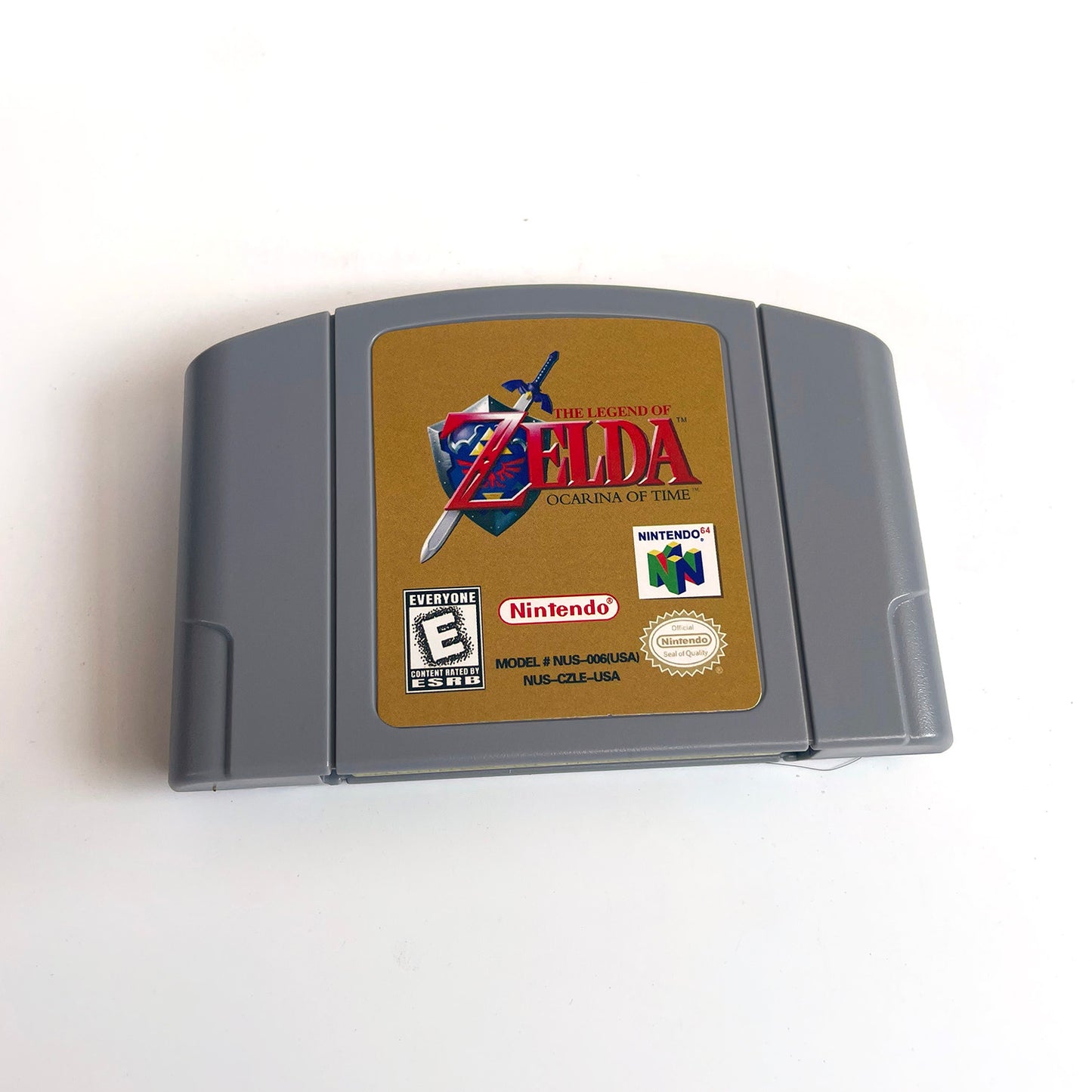 Zelda ocania of time game cartridge with tray box for N64 Nintendo 64