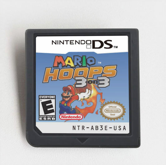 Mario Hoops 3 On 3 Game cartridge for Nintendo Ds 3ds 2ds