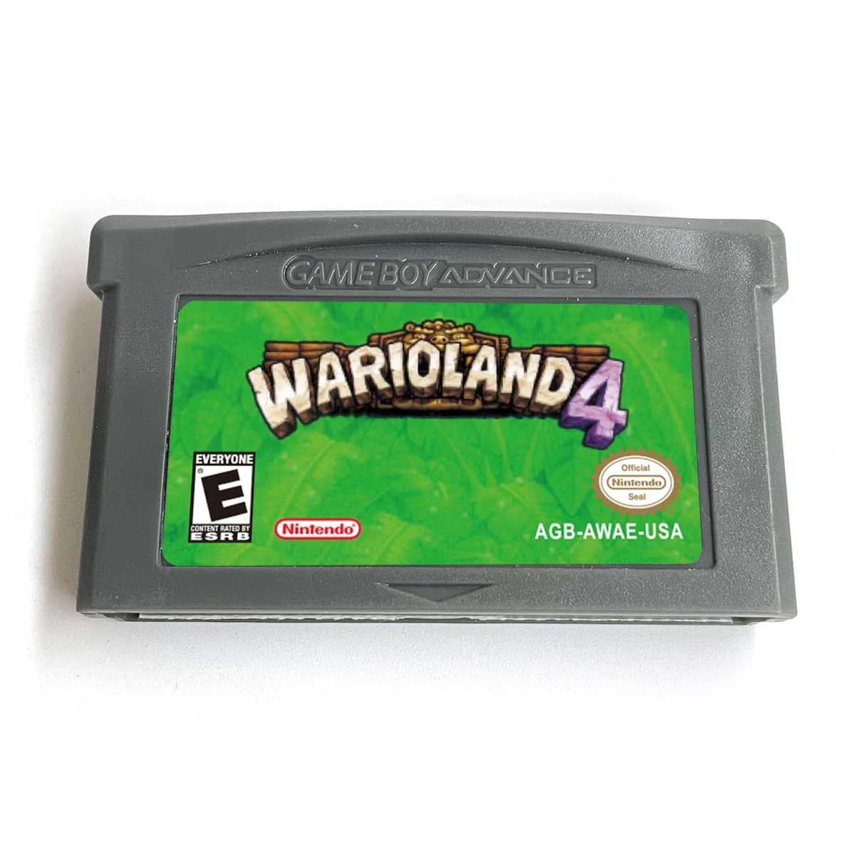 USA Englsih Wario Land 4 Nintendo Tray Box Game Cartridge for Gba