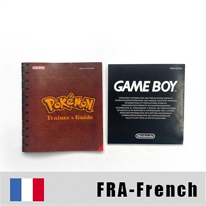 GBC game FRA French pokemon yellow version Nintendo Battery save NO RTC flash pokemon jaune cartridge tray box gbc game boy color