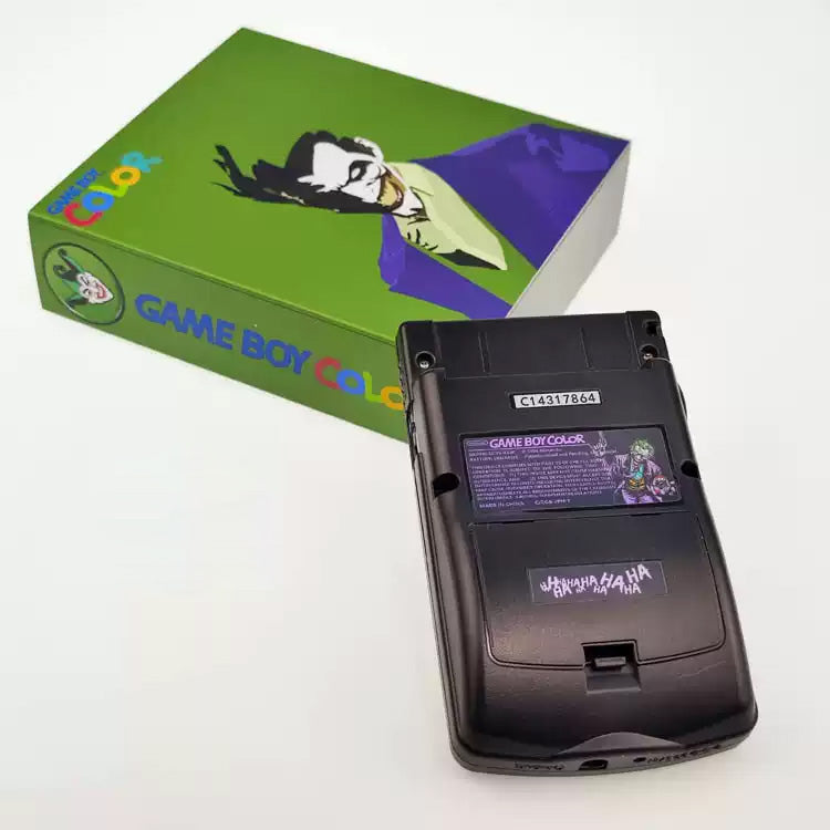 GBC customized GAMEBOY COLOR game console highlights point-to-point full fit clown