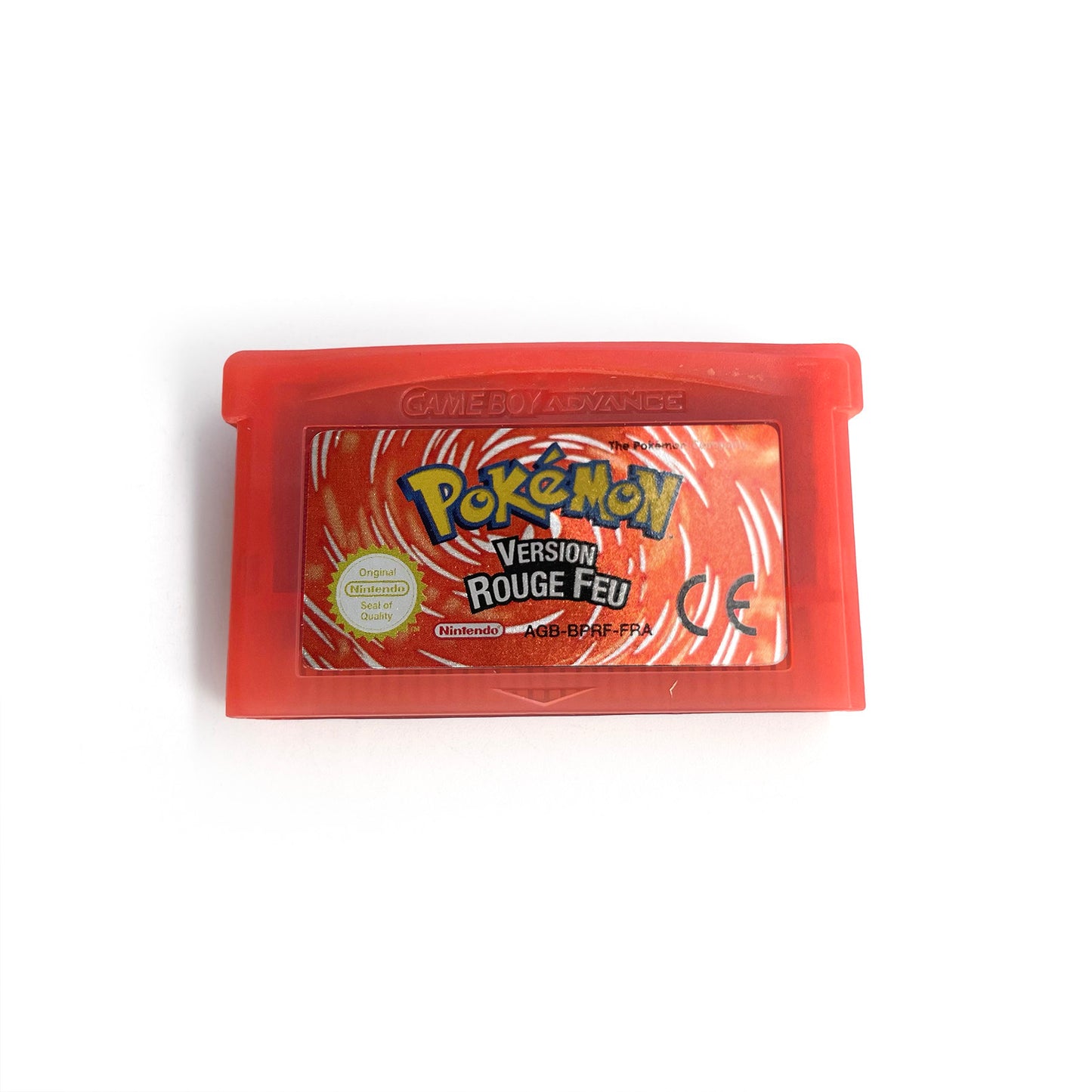 IC save 1 M flash cart pokemon feu rouge version box with tray Nintendo game cartridge for gba game boy advance