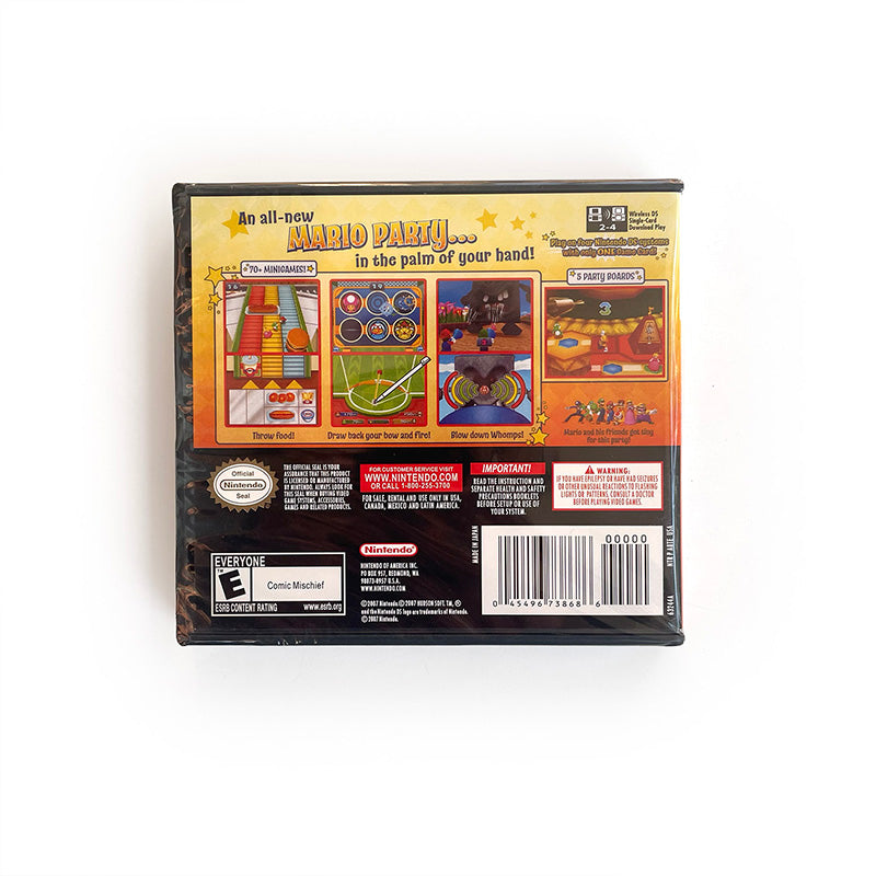 Mario Party With Box Game cartridge Manual Ds  for Nintendo Ds 3ds 2ds