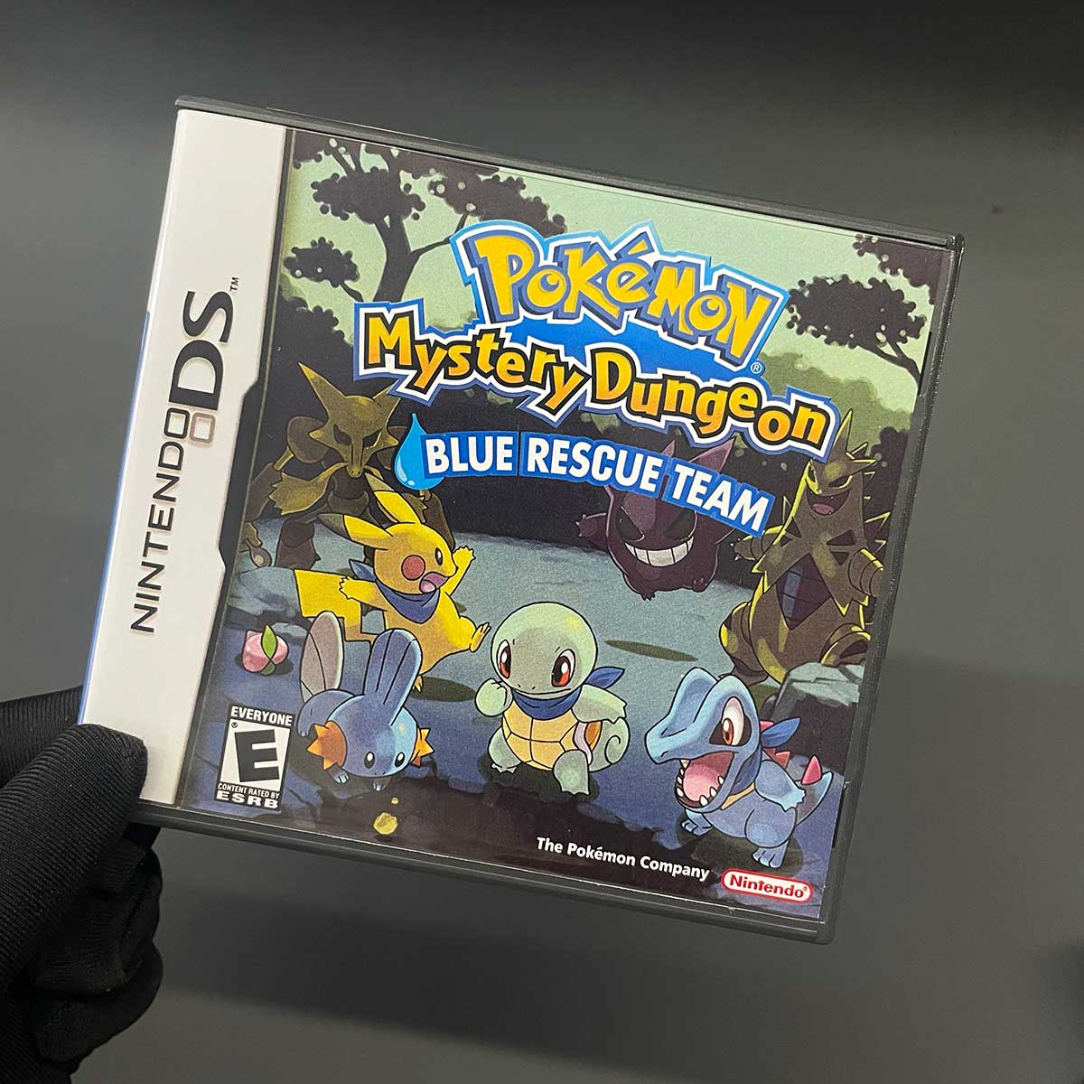 USA English Pokemon Mysiery Dungeon EXPLORERS OF SKY/Darkness/Time Blue-Rescue-Team Box Game Cartridge for DS NDS 3DS