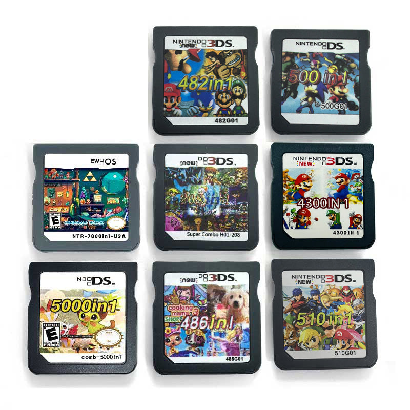 （Shipped from the United States）USA English 208 in 1,482 in 1,486 in 1,500 in 1,510 in 1,4300 in 1,5000 in 1,7800 in 1 Game Cartridge for DS Console