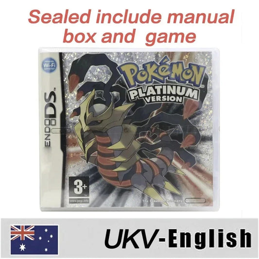pokemon platinum NTR-CPUP-UKV EUR sealed with box for nintendo DS