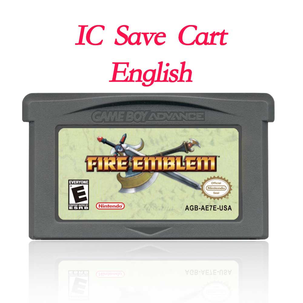 USA Englsih Zelda,super Mario,Kirby,Final Fantasy,donkey Kong,Castlevania,Metroid, Fire Emblem  Nintendo Game Cartridge for Gba