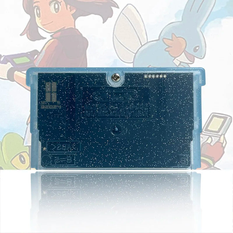USA Version Pokemon emerald seaglass v3.0.RTC Flash cart Real Time Clock GBA Game Cartridge Card Rom Hack English