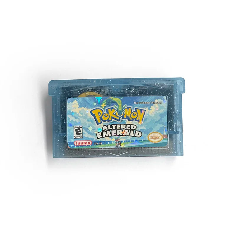 GBA Game USA ESP pokemon quetzal Odyssey radical red dark worship flora sky scorched Cartridge Card Rom Hack English Spanish