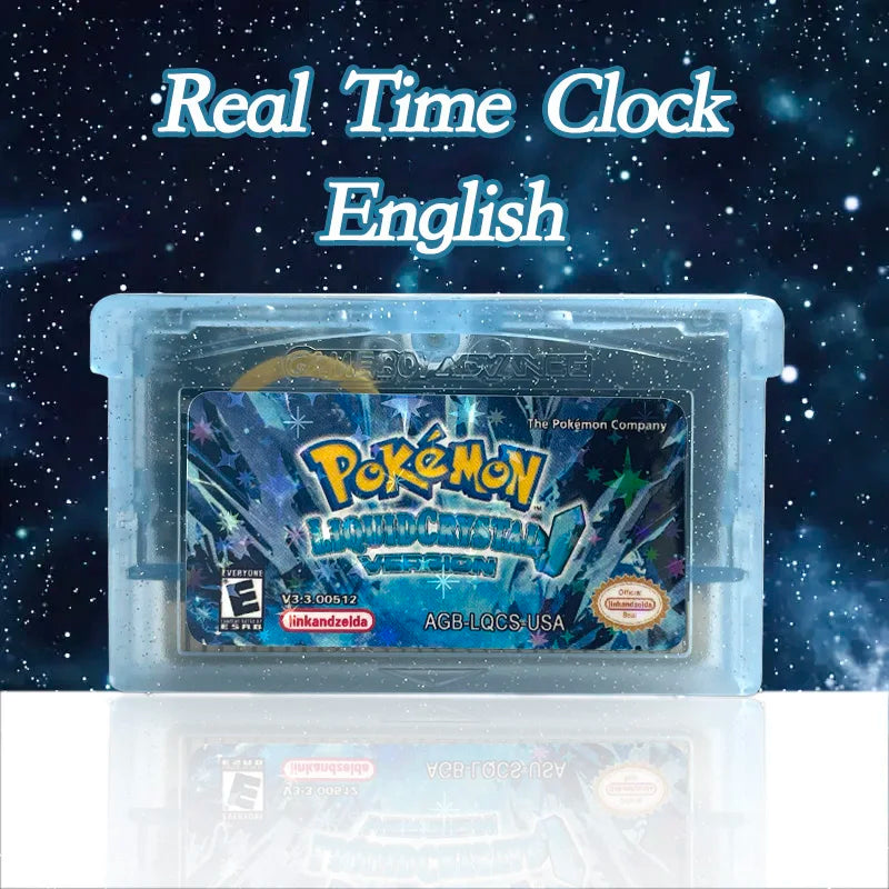 GBA Game USA ESP pokemon quetzal Odyssey radical red dark worship flora sky scorched Cartridge Card Rom Hack English Spanish