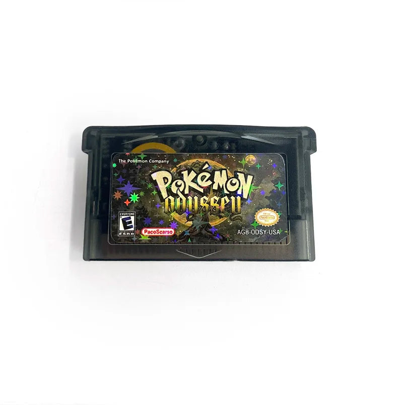 USA Version Pokemon Odyssey RTC Flash cart Real Time Clock box trey GBA Game Cartridge Video Game Console Rom Hack English