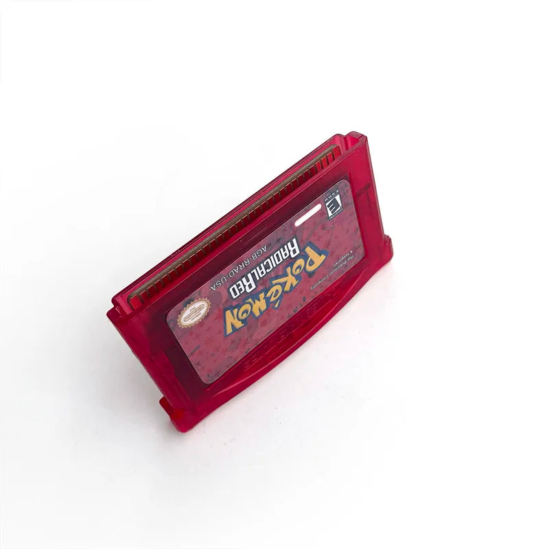 Pokemon RADICAL RED USA RTC Flash cart GBA Nintendo Game Cartridge Video Console Card Rom Hack English