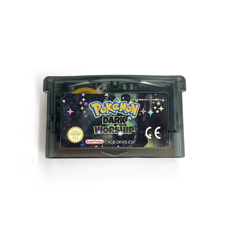 ESP Spanish RTC Flash cart pokemon QUEZAL team rocket glazed quetzal dark worship unbound Cartridge Card Rom Hack for gba
